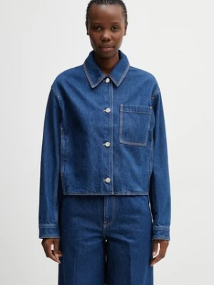 Maison Kitsuné kurtka damska jeansowa