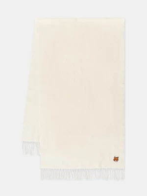 Maison Kitsuné szalik wełniany Fox Head