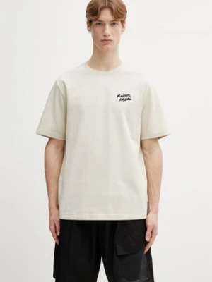 Maison Kitsuné t-shirt bawełniany Handwriting