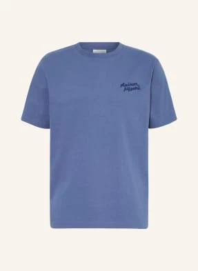 Maison Kitsuné T-Shirt blau MAISON KITSUNÉ