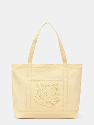 Maison Kitsuné torba bawełniana Fox Head