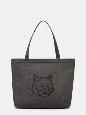 Maison Kitsuné torba bawełniana Fox Head