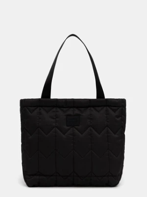 Maison Kitsuné torba Chevron Quilted Large Tote kolor czarny PM05104WB0043
