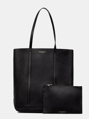 Maison Kitsuné torebka tote damska skórzana