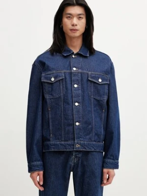 Maison Kitsuné Trucker kurtka jeansowa męska