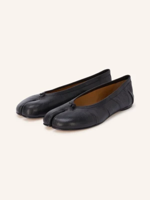 Maison Margiela Baleriny Tabi schwarz CZARNY