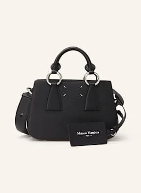 Maison Margiela Torba Na Ramię Ze Skóry Saffiano Doll schwarz
