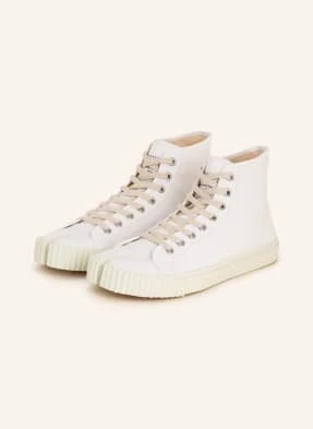 Maison Margiela Wysokie Sneakersy Tabi weiss