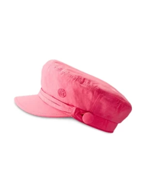 Maison Michel Hats Pink Maison Michel