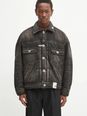 Maison MIHARA YASUHIRO kurtka jeansowa Blouson kolor czarny zimowa J15BL126