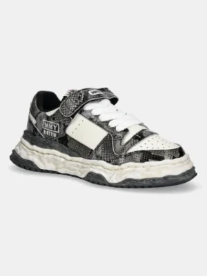 Maison MIHARA YASUHIRO sneakersy skórzane Keith Shoes męskie kolor szary A14FW709