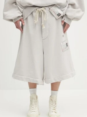 Maison MIHARA YASUHIRO szorty bawełniane Amateur Sewn Shorts męskie kolor różowy A14SP523