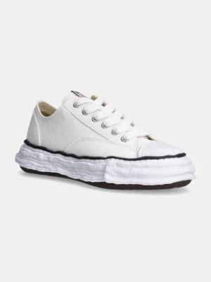 Maison MIHARA YASUHIRO tenisówki Peterson 23 Canvas Low-Top męskie kolor biały A11FW702