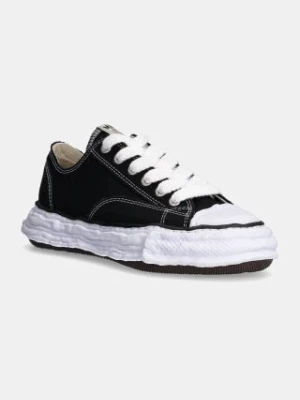 Maison MIHARA YASUHIRO tenisówki Peterson 23 Canvas Low-Top męskie kolor czarny A11FW702