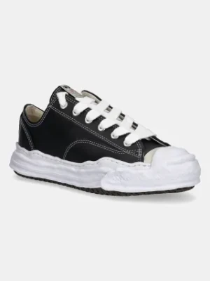 Maison MIHARA YASUHIRO tenisówki skórzane Hank Shoes kolor czarny A05FW704