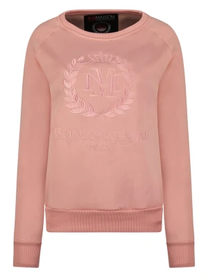 Maison Montaigne Bluza "Fimosai" w kolorze szaroróżowym rozmiar: XXL