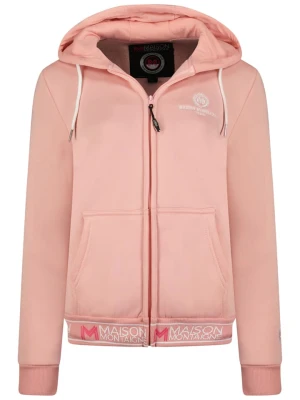 Maison Montaigne Bluza "Gertrumai" w kolorze szaroróżowym rozmiar: S