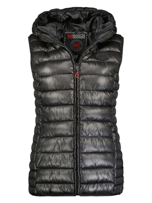 Maison Montaigne Kamizelka pikowana "Annemai" w kolorze czarnym rozmiar: M