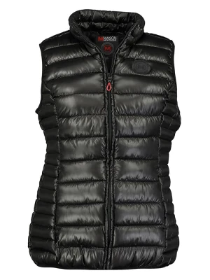 Maison Montaigne Kamizelka pikowana "Annemai" w kolorze czarnym rozmiar: XXL