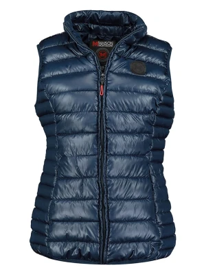 Maison Montaigne Kamizelka pikowana "Annemai" w kolorze granatowym rozmiar: S