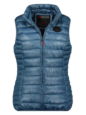 Maison Montaigne Kamizelka pikowana "Annemai" w kolorze niebieskim rozmiar: M