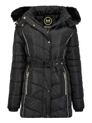 Maison Montaigne Kurtka pikowana "Beckmai" w kolorze czarnym rozmiar: S