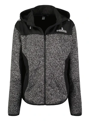 Maison Montaigne Kurtka polarowa "Theimai" w kolorze szaro-czarnym rozmiar: M