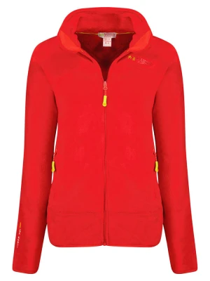 Maison Montaigne Kurtka polarowa "Umai" w kolorze czerwonym rozmiar: XXL