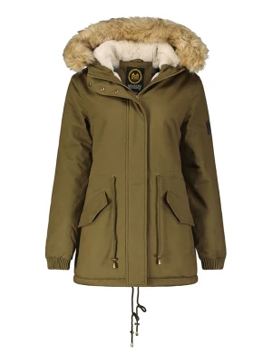 Maison Montaigne Parka "Ampumai" w kolorze khaki rozmiar: S