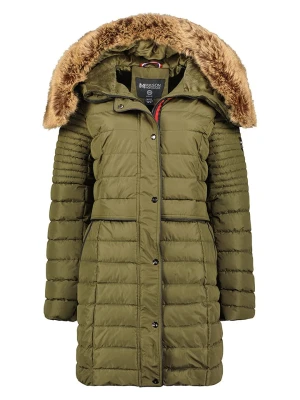 Maison Montaigne Płaszcz pikowany "Charlimai" w kolorze khaki rozmiar: XL