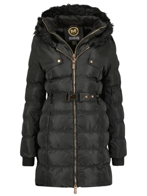 Maison Montaigne Płaszcz pikowany "Diamai" w kolorze czarnym rozmiar: XL