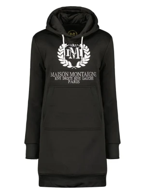 Maison Montaigne Sukienka dresowa "Giqueen" w kolorze czarnym rozmiar: M