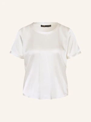 Maje Bluzka Z Jedwabiu weiss