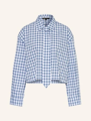 Maje Bluzka Z Kamieniami Ozdobnymi blau