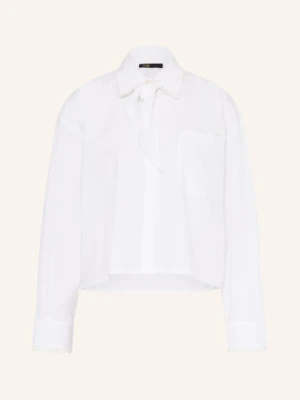 Maje Bluzka Z Kołnierzykiem weiss