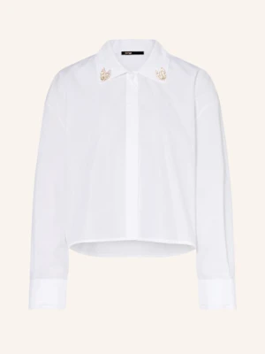 Maje Bluzka Z Ozdobnymi Kamykami weiss