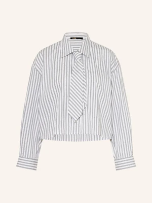 Maje Bluzka Z Ozdobnymi Kamykami weiss