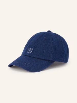 Maje Czapka Dżinsowa blau