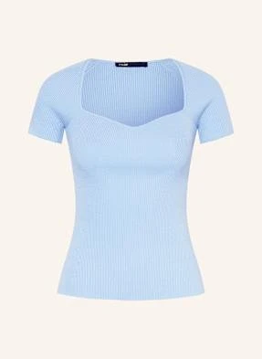 Maje Dzianinowa Koszulka blau