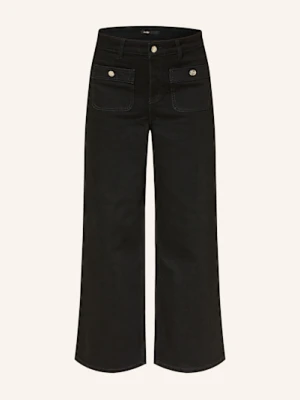 Maje Jeansy Straight Leg schwarz