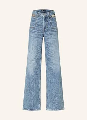 Maje Jeansy Wide Leg blau
