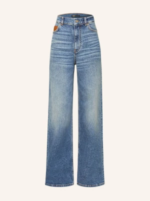 Maje Jeansy Wide Leg blau