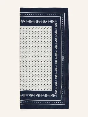 Maje Jedwabna Chusta blau