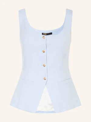 Maje Kamizelka Typu Blazer blau