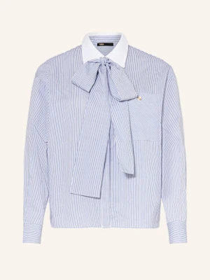 Maje Koszula Cheliere Ze Zdejmowaną Kokardą blau