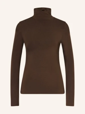 Maje Koszulka Z Długim Rękawem braun