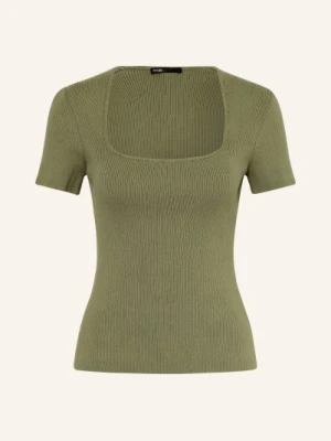 Maje Koszulka Z Dzianiny gruen