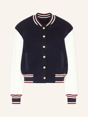 Maje Kurtka W Stylu College Z Mieszanki Materiałów blau