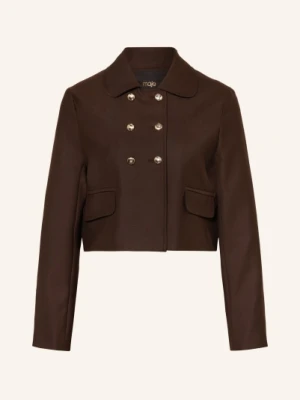 Maje Kurtka Z Klapami braun