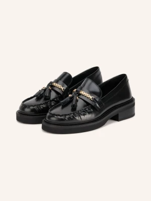 Maje Loafersy schwarz CZARNY
